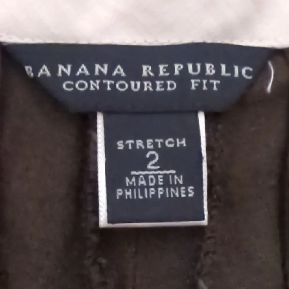 Banana Republic Brown Linen Dress Pants
